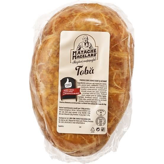 CRISTIM MATACHE TOBA GASTRO APPROX 0.9KG CRISTIM TOBA MATACHE MACELARU GASTRO APPROX 0.9KG - imagine 1