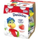 DANONINO IAURT DE BAUT CU CAPSUNI 4x100G (6/bax)