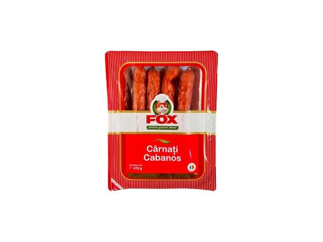 FOX CARNATI CABANOS 470GR FOX CARNATI CABANOS 470G - imagine 1