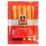 FOX CRENVURSTI DE PORC 600G