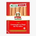 FOX CRENVUSTI CU PIEPT DE PUI EXTRA KG