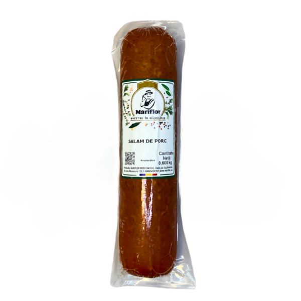 MARIFLOR SALAM DE PORC 600GR MARIFLOR SALAM DE PORC 600G - imagine 1