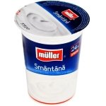 MULLER SMANTANA 24% GRASIME 375G (12/bax)