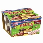 PAULA PUDDING CIOCOLATA SI VANILIE 4X125G (12/bax)