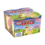 PAULA PUDDING VANILIE SI CAPSUNI 4X125G (12/bax)