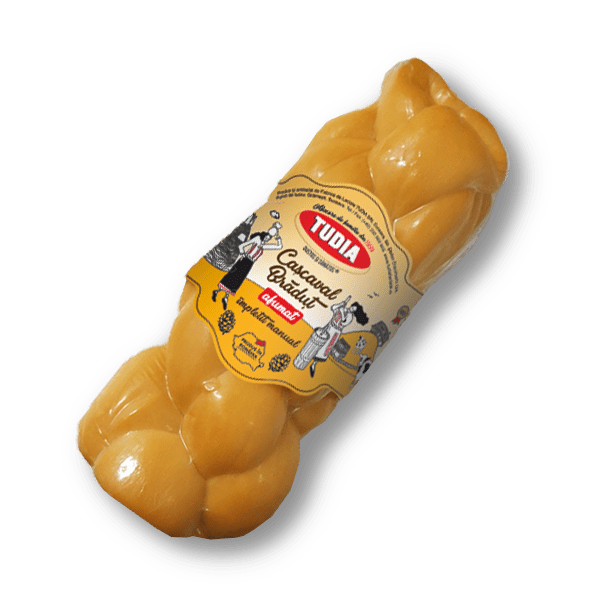 TUDIA CASCAVAL BRADUT IMPLETIT APPROX 0.4KG TUDIA CASCAVAL BRADUT IMPLETIT APPROX 0.4KG - imagine 1