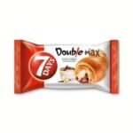7DAYS CROISSANT DOUBLE MAX CACAO SI VANILIE 80G (20/bax)