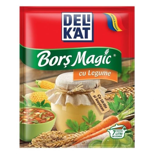 DELIKAT BORS LEGUME 65G DELIKAT BORS LEGUME 65G (14/bax) - imagine 1