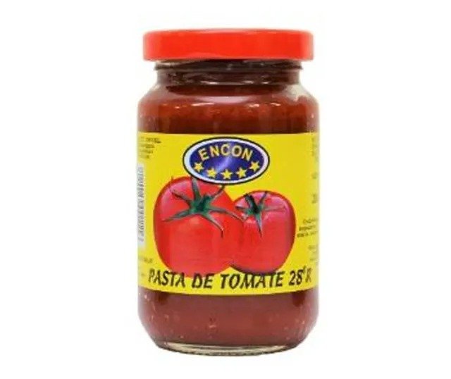 ENCON PASTA DE TOMATE 28% 200G ENCON PASTA DE TOMATE 28% 200G (15/bax) - imagine 1
