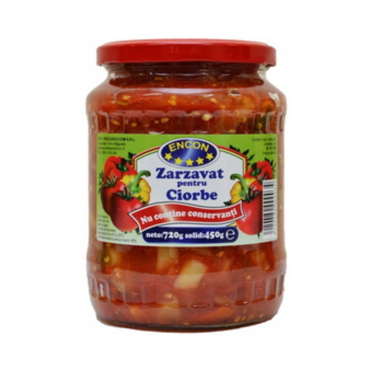 ENCON ZARZAVAT CIORBE 540G ENCON ZARZAVAT CIORBE 670G (6/bax) - imagine 1