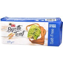 ETI BISCOTTE TOAST FARA SARE 148G ETI BISCOTTE TOAST FARA SARE 148G (12/bax) - imagine 1