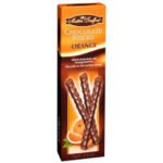 MAITRE CHOCO STICKS ORANGE 75G (24/bax)
