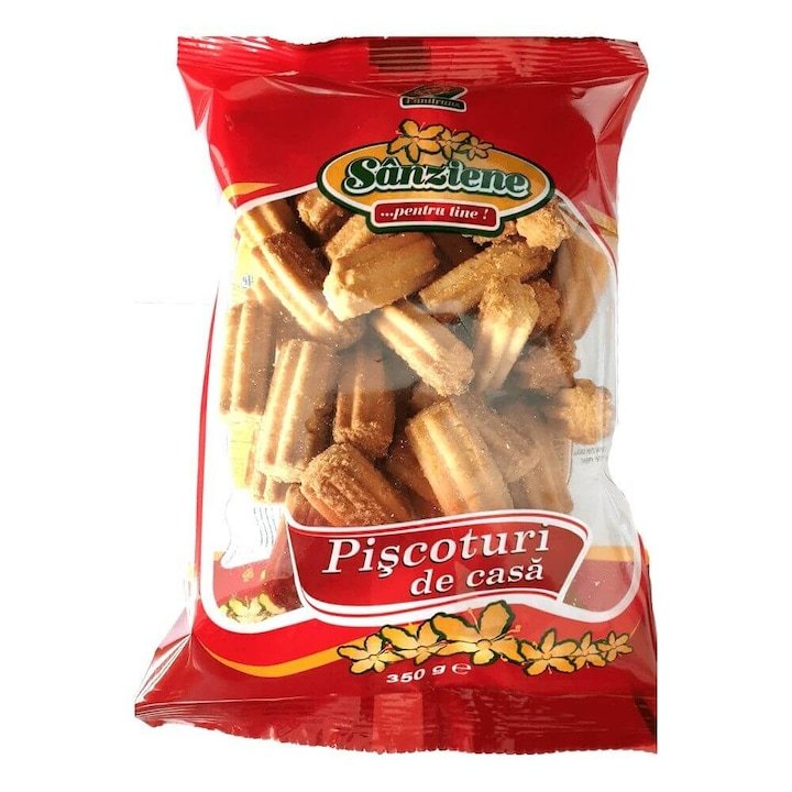 SANZIENE PISCOTURI DE CASA 350G SANZIENE PISCOTURI DE CASA 350G (15/bax) - imagine 1