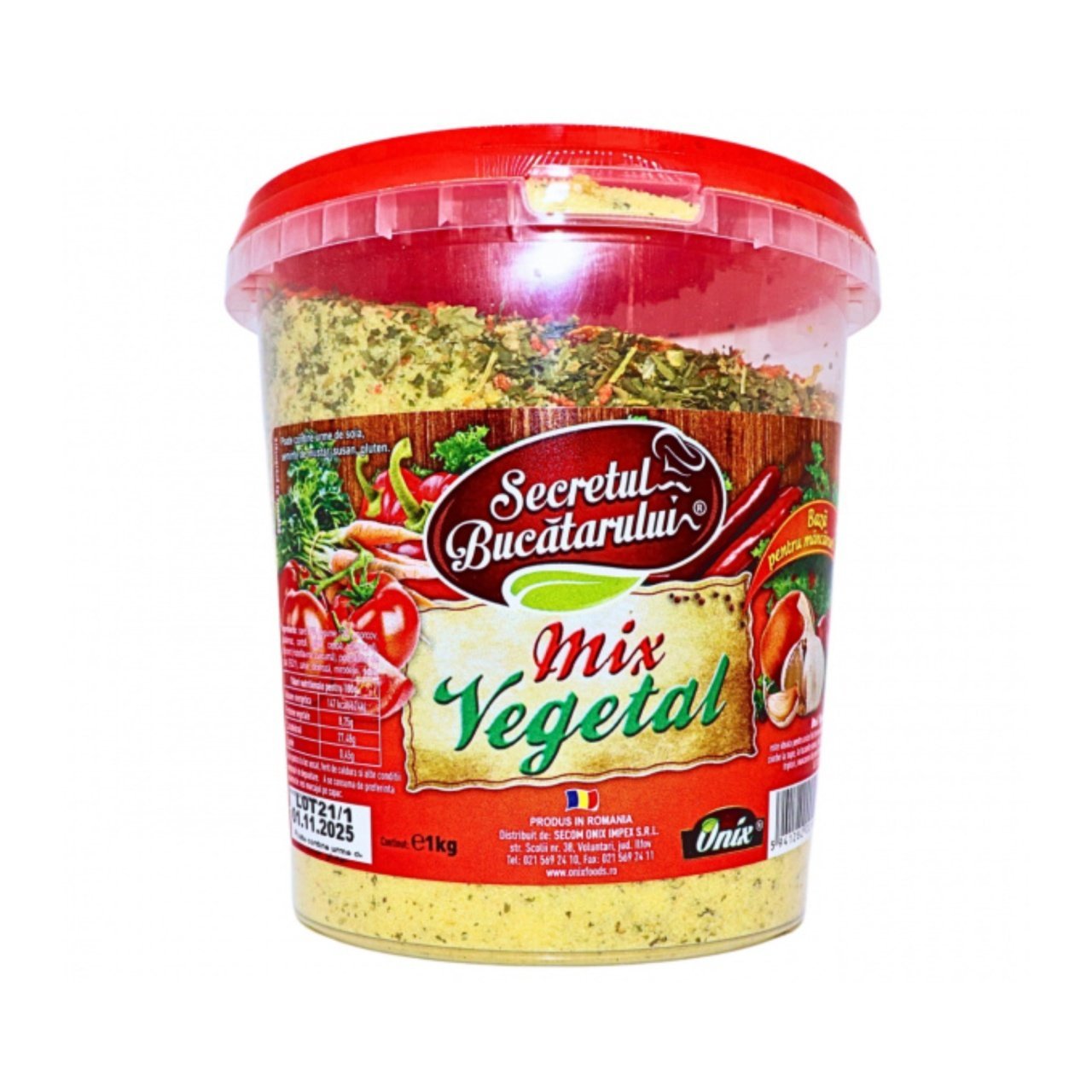 SECRETUL BUCATARULUI MIX VEGETAL CASEROLE 1KG SECRETUL BUCATARULUI MIX VEGETAL CASEROLE 1KG (4/bax) - imagine 1