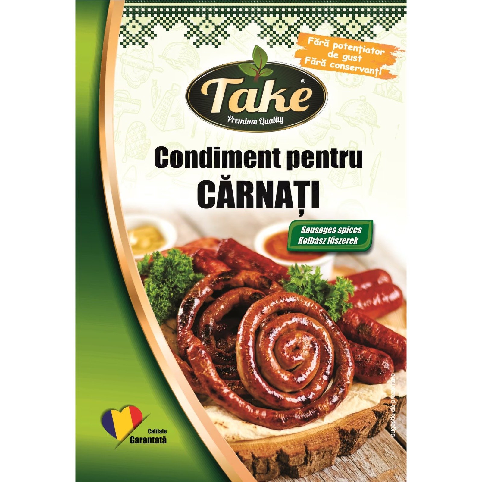 TAKE CONDIMENT PENTRU CARNATI 20G TAKE CONDIMENT PENTRU CARNATI 20G (20/bax) - imagine 1