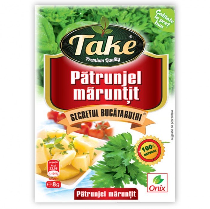TAKE PATRUNJEL MARUNTIT 8G TAKE PATRUNJEL MARUNTIT 8G (20/bax) - imagine 1