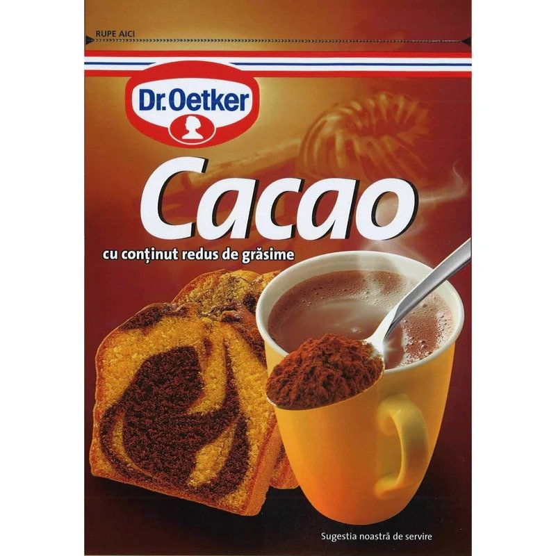 DR OETKER CACAO 50G DR OETKER CACAO 50G (30/bax) - imagine 1