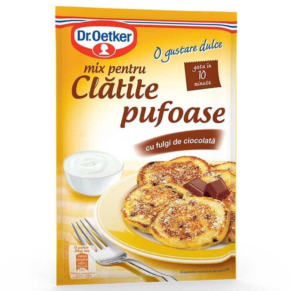DR OETKER CLATITE PUFOASE GUST CIOCOLATA 160G DR OETKER CLATITE PUFOASE GUST CIOCOLATA 160G (15/bax) - imagine 1