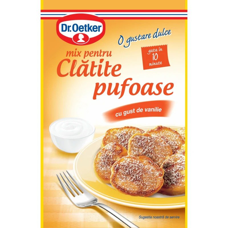 DR OETKER CLATITE PUFOASE GUST VANILIE 150G DR OETKER CLATITE PUFOASE GUST VANILIE 150G (15/bax) - imagine 1