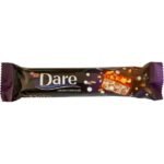 ETI DARE BATON CIOCOLATA LAPTE INTERIOR CARAMEL SI GRAU EXPANDAT 50G (20/bax)