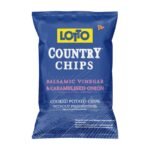 LOTTO COUNTRY CHIPS OTET BALSAMIC SI CEAPA CARAMELIZATA 150G (20/bax)
