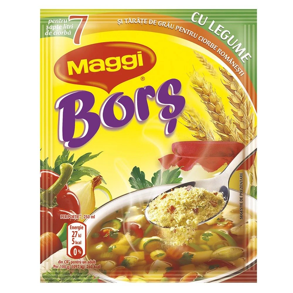 MAGGI BORS LEGUME 70G MAGGI BORS LEGUME 70G (28/bax) - imagine 1
