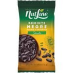 NUTLINE SEMINTE FLOAREA SOARELUI NEGRE CU SARE 100G (12/bax)