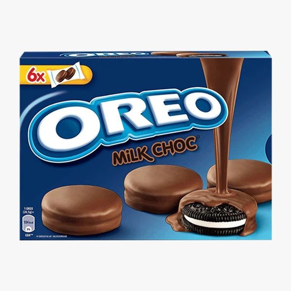 OREO BISCUITI GLAZURATI MILK CHOCOLATE 246G OREO BISCUITI GLAZURATI MILK CHOCOLATE 246G (10/bax) - imagine 1