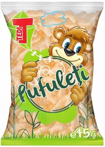 TEDI PUFULETI 45G TEDI PUFULETI 45G (25/bax) - imagine 1