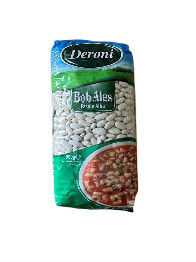bob ales DERONI FASOLE BOB ALES 900G (10/bax) - imagine 1