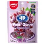 Amos 4D Gummy Grape 65g (36)