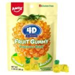 Amos 4D Gummy Pineapple 65g (36)