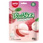 Amos Candy Peelerz Gummy Lychee 65g (24)
