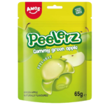 Amos Candy Peelerz Gummy Green Apple 65g (36)