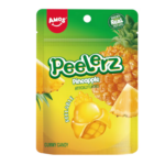 Amos Candy Peelerz Gummy Pineapple 65g (24)
