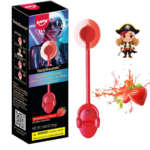 Amos Tasty Sounds Audio Lollipop Strawberry Hip Hop Music 12g