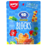 Amos 4D Gummy Blocks Mix Fructe 72g (24)