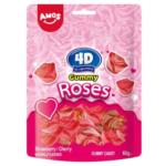 Amos 4D Gummy Roses Strawberry Cherry 65g (24)