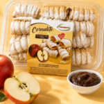 Biscopane Cornulete cu Magiun de Mere 300g
